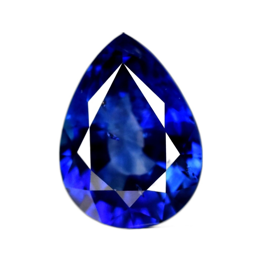 2.03 ct Pear Sapphire, Blue